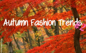 Autumn Fashion Trends #2